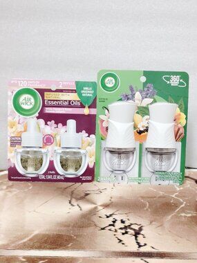 Air Wick Essential Oils Plug-in Air Freshener Refills